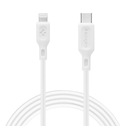 SPIGEN CABLE USB-C A LIGHTNING - BLANCO