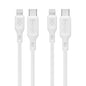 SPIGEN CABLE USB-C A LIGHTNING X2 - BLANCO