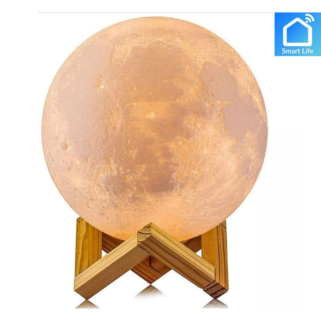 3D RGB WiFi Smart Moon Lamp Tuya FK-ML001