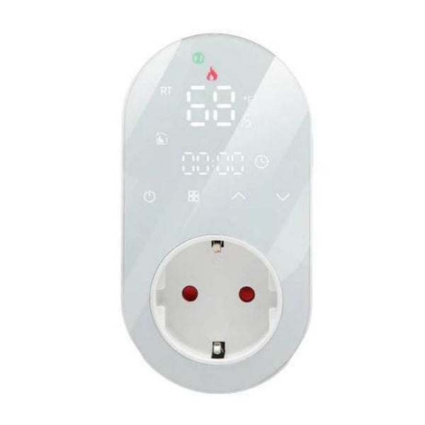 MOES Enchufe Inteligente WiFi con Termostato LED