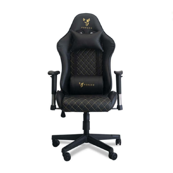 Silla Perseo Pegasus Negro/Dorado