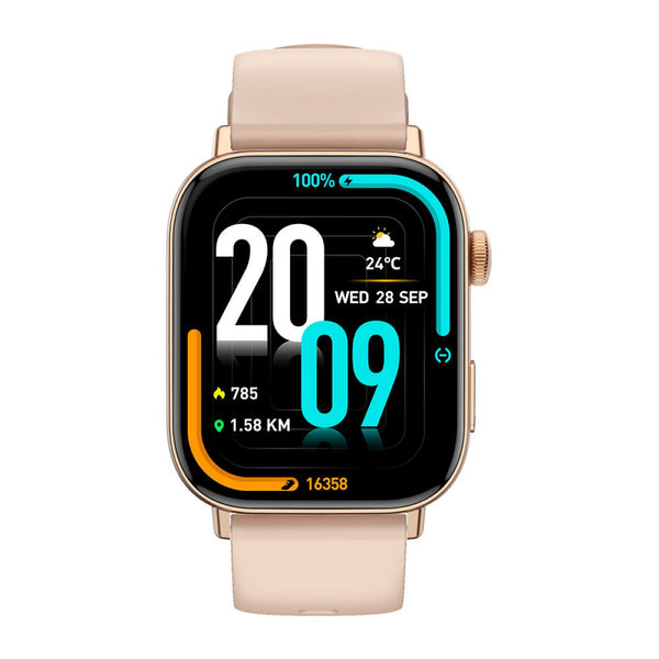 Reloj inteligente Colmi C8 Max dorado
