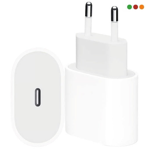 20W PD USB-C Female to 220V Charger ES38 White