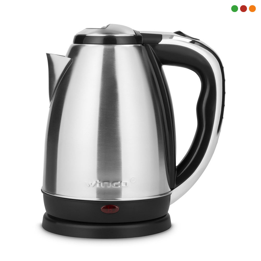 Winco W704 Electric Kettle - 1.8 L Stainless Steel