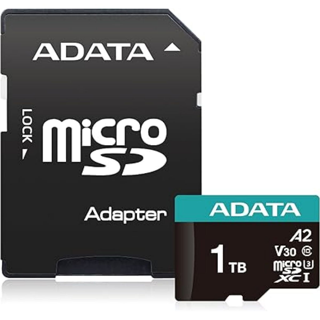 Memoria MicroSDXC ADATA Premier 1TB – UHS-I U3 V30, Lista para 4K