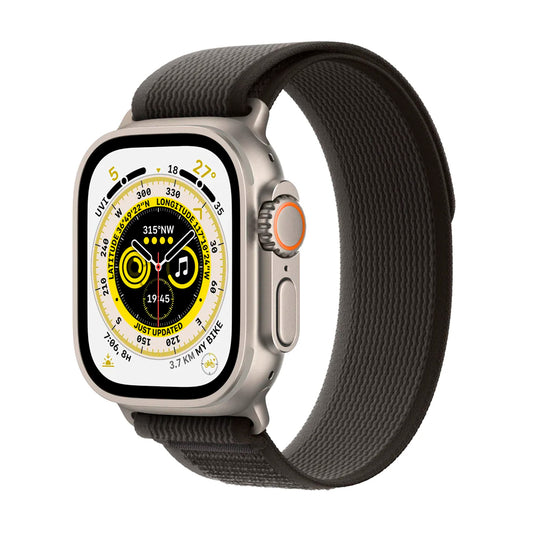 Apple Watch Ultra + LTE 49mm Titanium Black/Gray Band