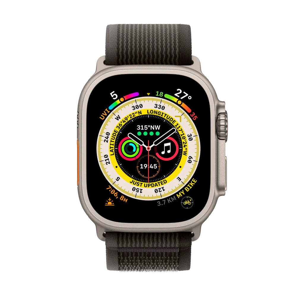 Apple Watch Ultra + LTE 49mm Titanium Black/Gray Band