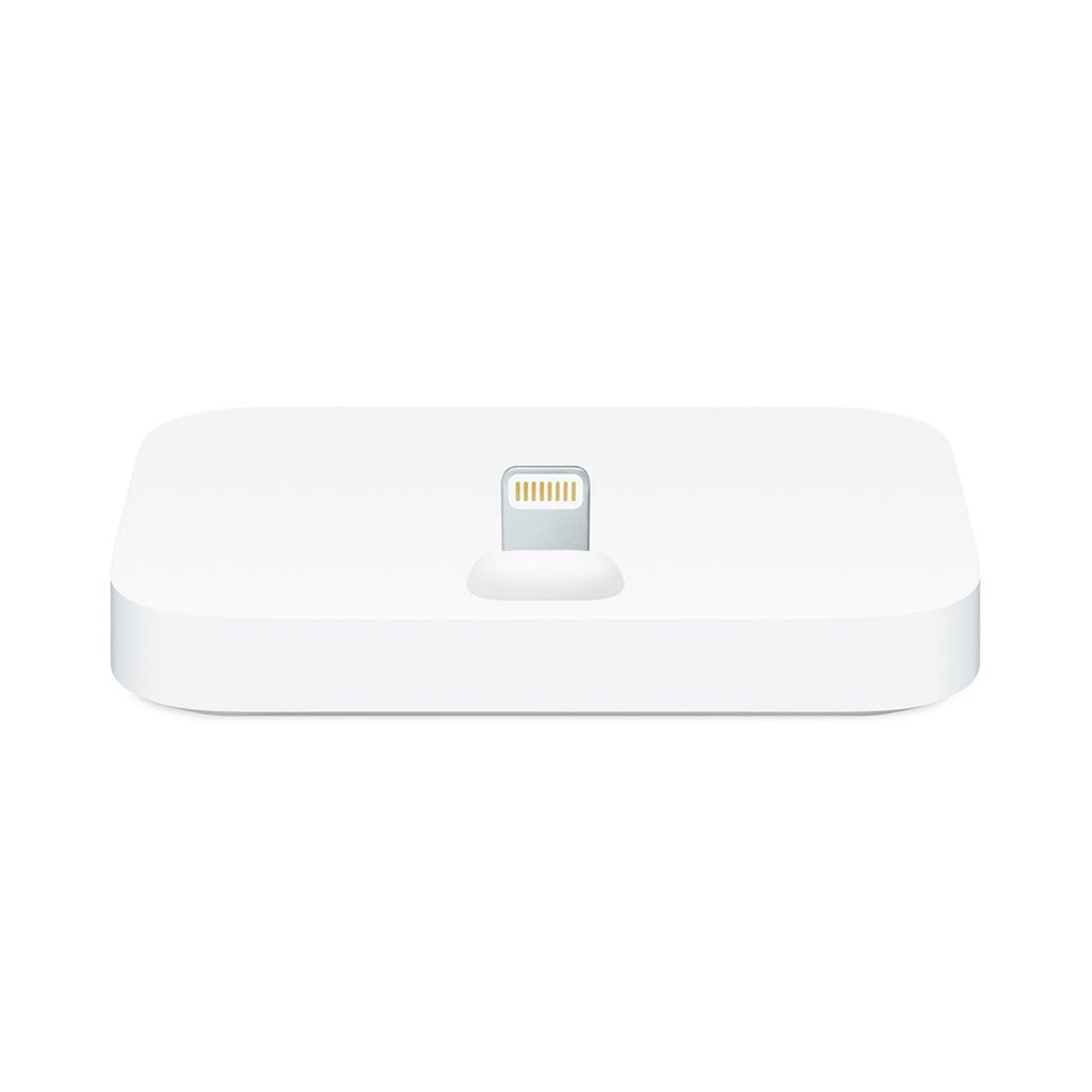 BASE LIGHTNING DE APPLE BLANCA PARA IPHONE
