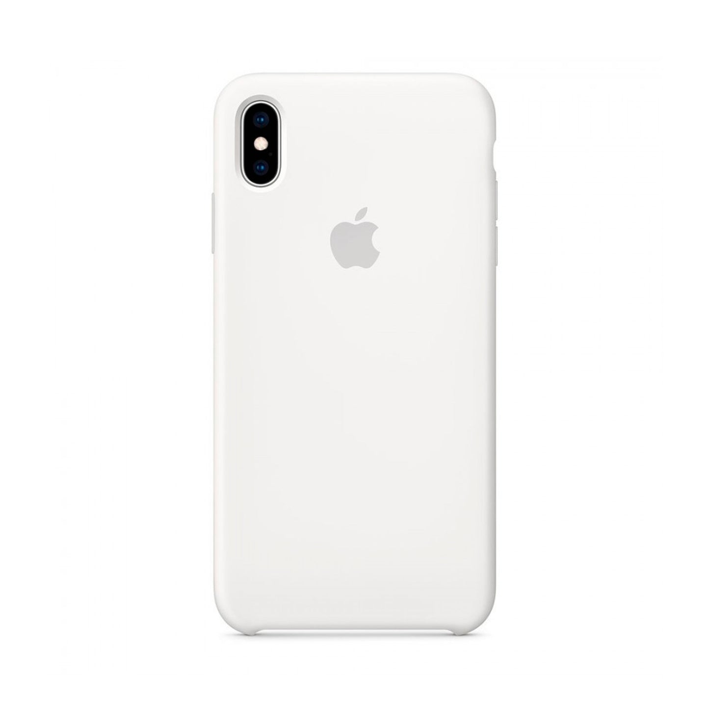 APPLE FUNDA DE SILICONA IPHONE XS MAX BLANCA
