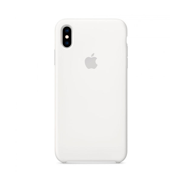 APPLE FUNDA DE SILICONA IPHONE XS MAX BLANCA