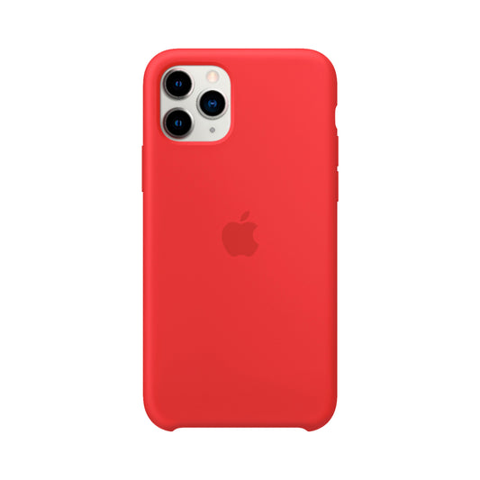 APPLE FUNDA SILICONA IPHONE 11 PRO RED