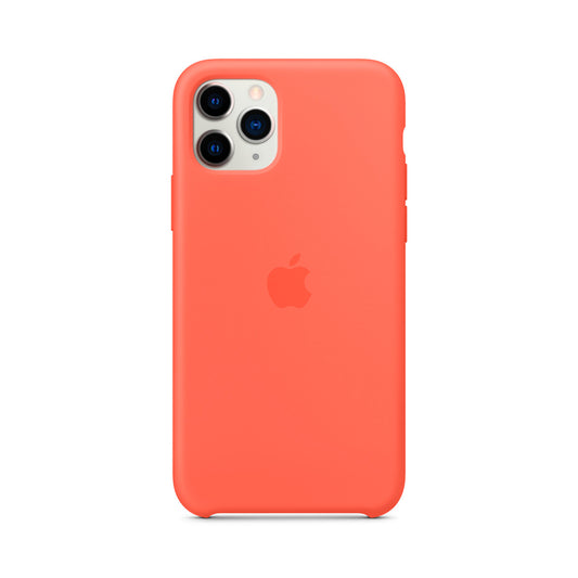 APPLE FUNDA DE SILICONA IPHONE 11 PRO ORANGE