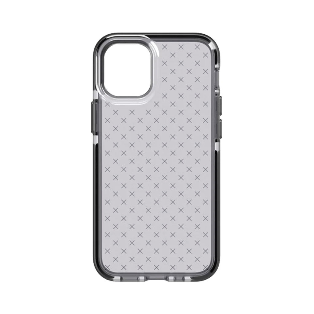 FUNDA TECH21 IPHONE 12 MINI TRANSPARENTE NEGRO